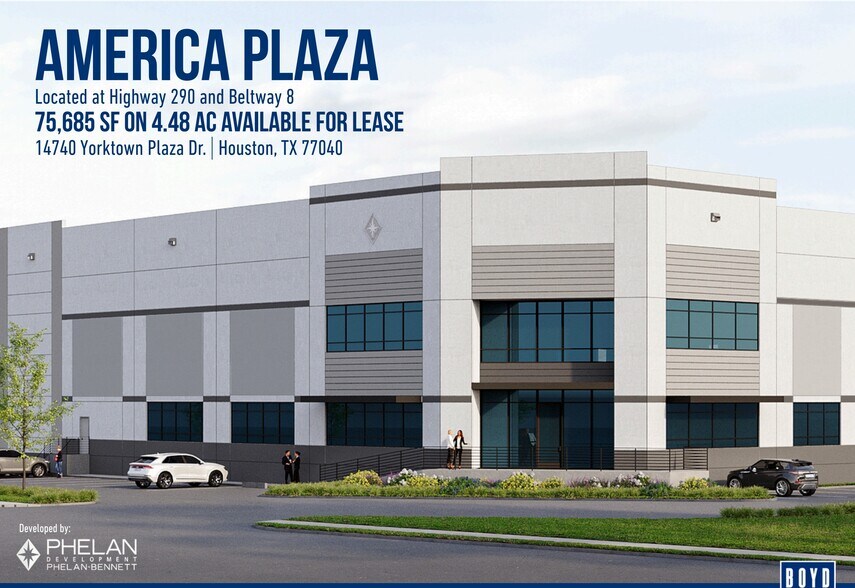 Primary Photo Of 14740 Yorktown Plaza, Houston Distribution For Lease