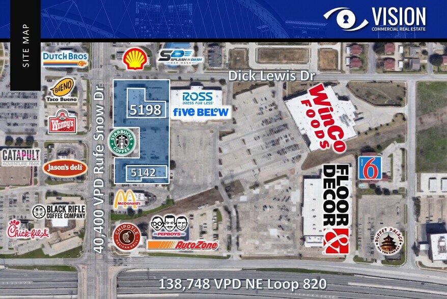 More Photos Of 5142-5198 Rufe Snow Dr, North Richland Hills Unknown For Lease