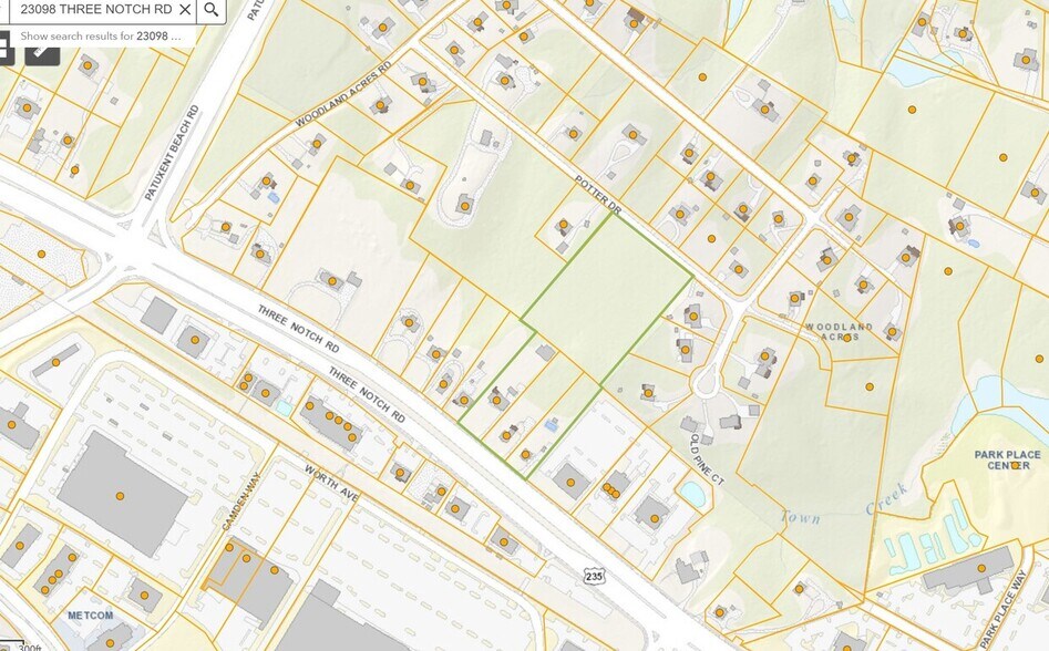 More Photos Of 23092 23092, 23088, 23098 THREE NOTCH RD Rd, California Land For Sale