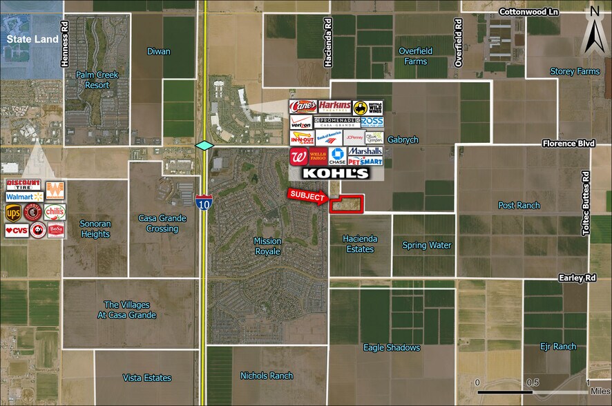 Primary Photo Of S Hacienda Road, Casa Grande Land For Sale