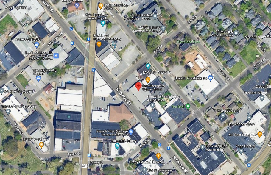 More Photos Of 622 N Central St, Knoxville General Retail For Sale