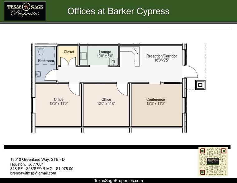 More Photos Of 18510 Green Land Way, Houston Medical For Lease