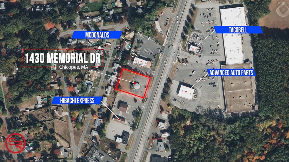 More Photos Of 1430 Memorial Dr, Chicopee Land For Lease