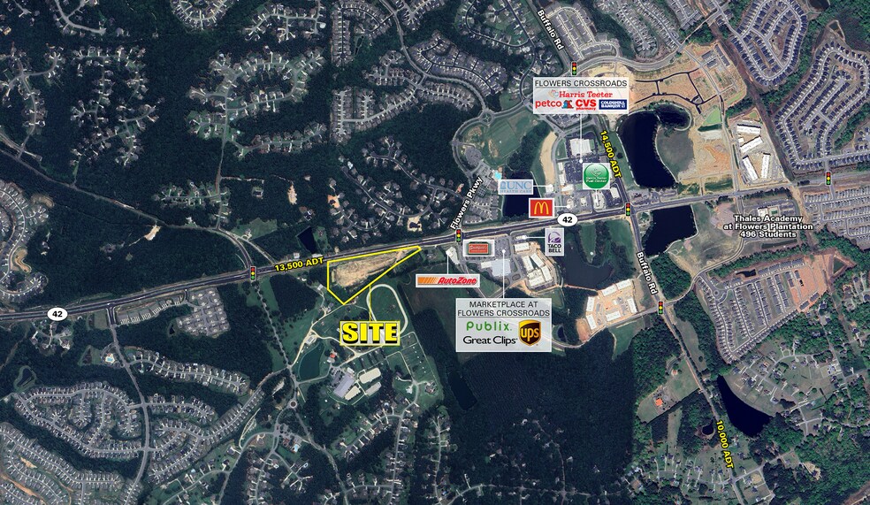More Photos Of NC-42 & P.J. Brandi ln, Clayton Land For Lease