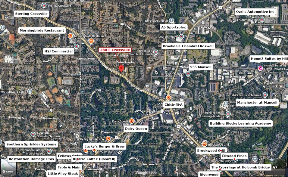 More Photos Of 280 E Crossville Rd, Roswell Office For Lease