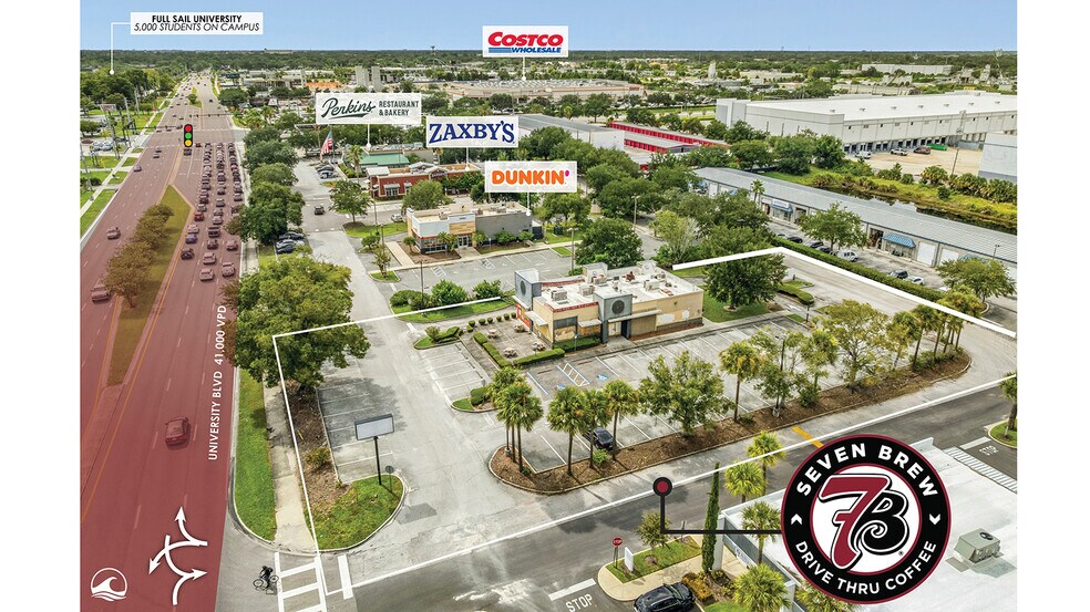 More Photos Of 6709 University Blvd, Winter Park Fast Food For Sale