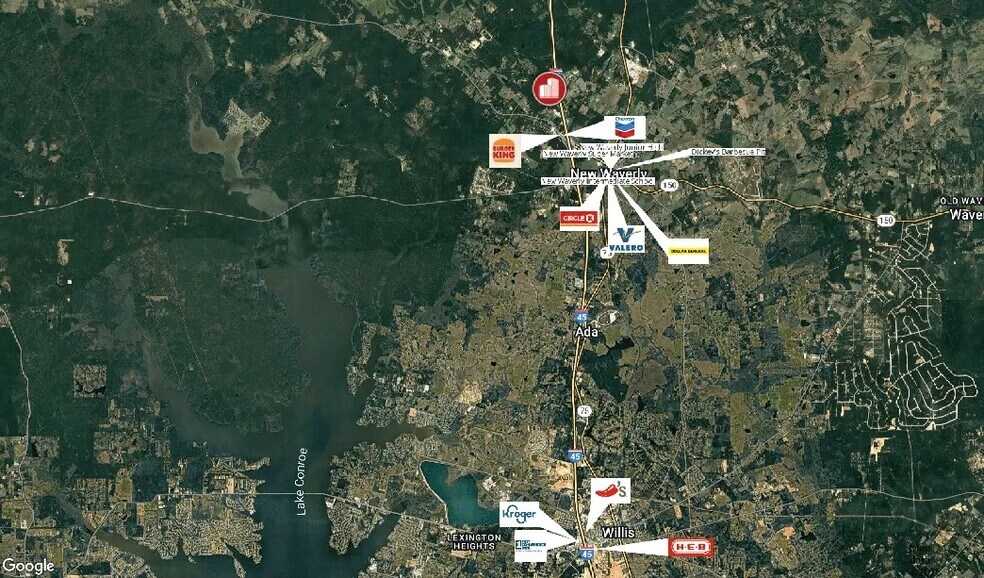 More Photos Of 2620 Interstate 45 S, New Waverly Warehouse For Sale