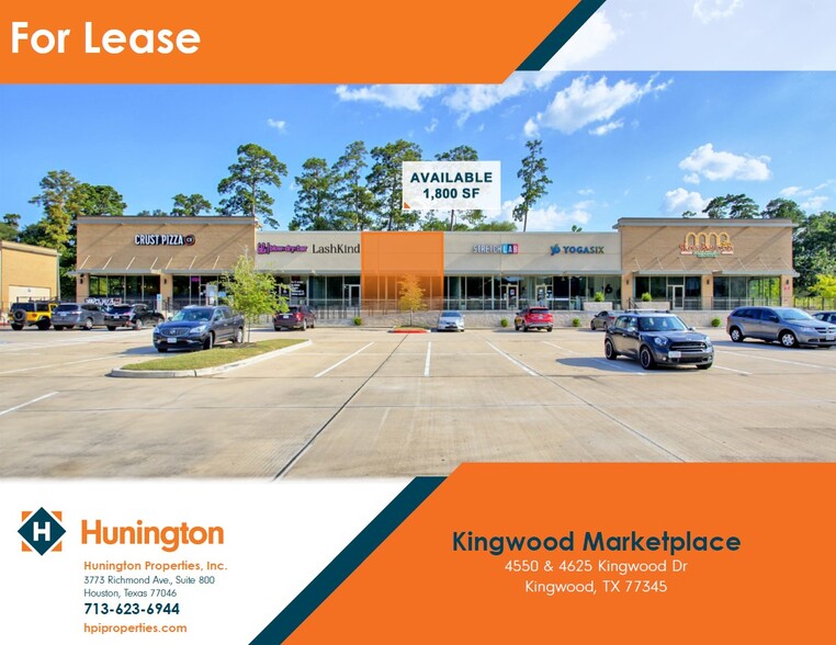 Primary Photo Of 4550 & 4625 Kingwood Dr, Kingwood General Retail For Lease