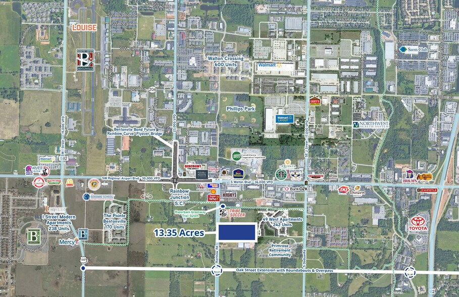 More Photos Of 1501 Rainbow Rd, Rogers Land For Sale