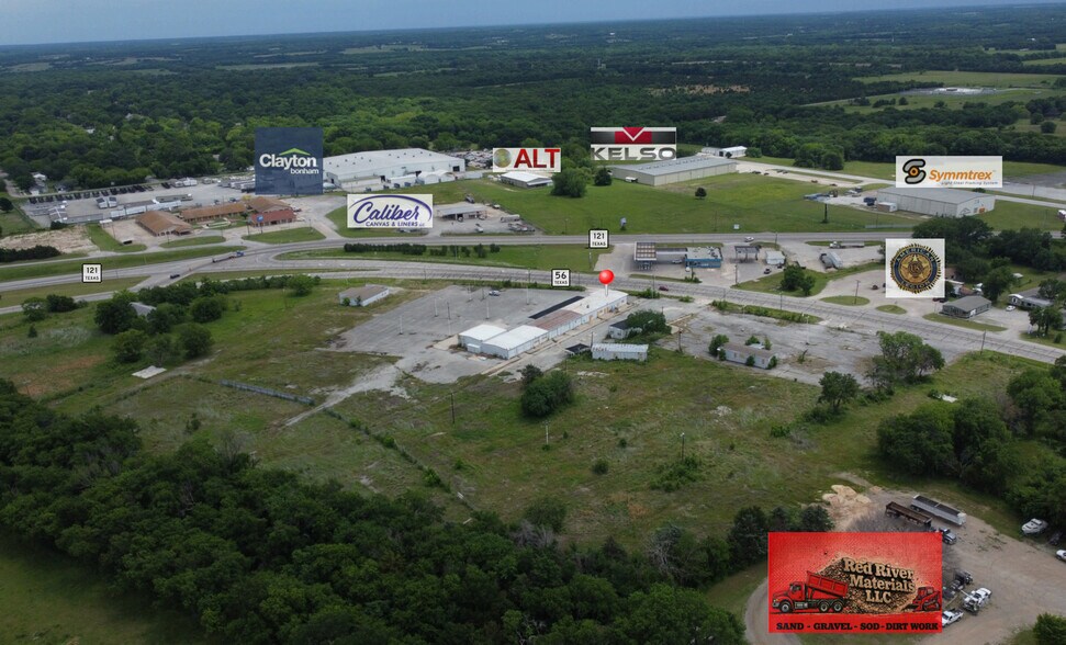 Primary Photo Of 1522 W Sam Rayburn Dr, Bonham Industrial For Lease