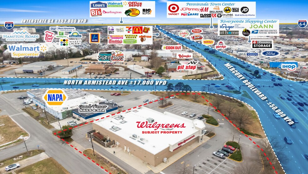 More Photos Of 919 W Mercury Blvd, Hampton Drugstore For Sale