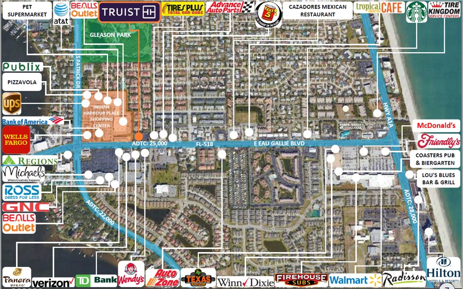 More Photos Of 314 E Eau Gallie Blvd, Indian Harbour Beach Bank For Sale