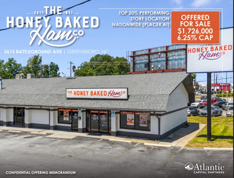 Primary Photo Of 2613 Battleground Ave, Greensboro Restaurant For Sale