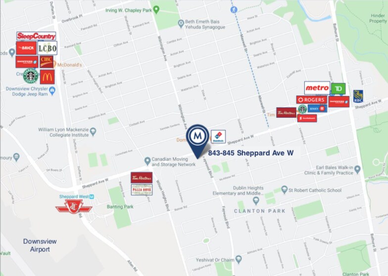 More Photos Of 843-845 Sheppard Av W, Toronto Land For Sale