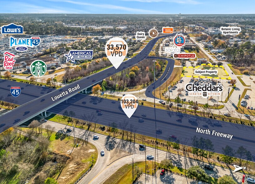 More Photos Of 1440 Louetta Rd, Spring Restaurant For Lease