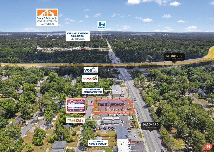 More Photos Of 1216 E Derenne Ave, Savannah Freestanding For Sale