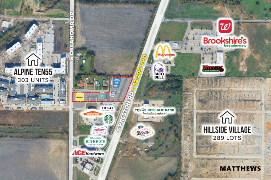 More Photos Of 1225 S Preston Rd, Celina Storefront For Lease