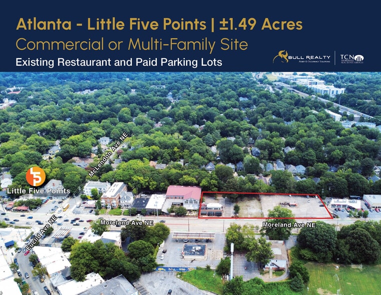 Primary Photo Of 323 Moreland Ave NE, Atlanta Land For Sale