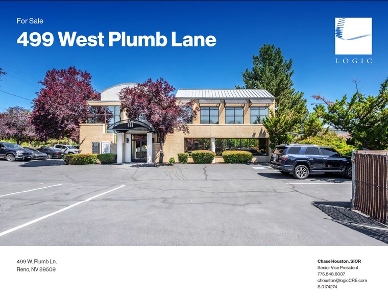 Primary Photo Of 499 W Plumb Ln, Reno Office For Sale