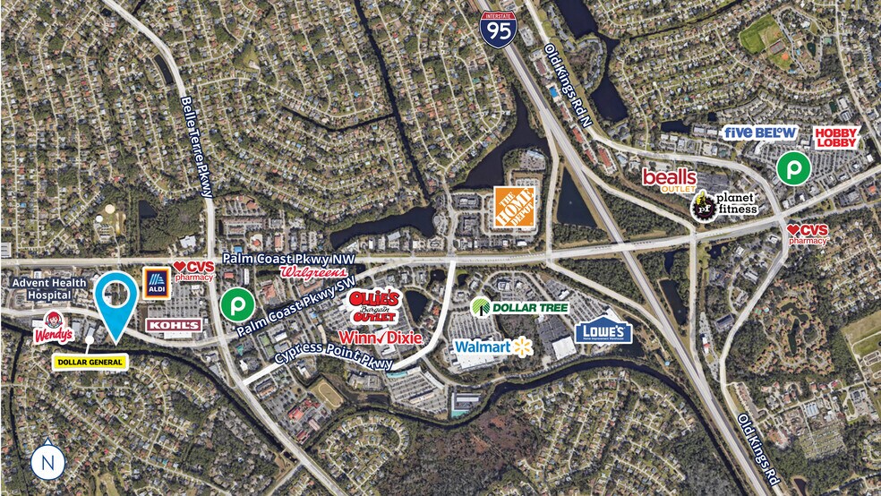 More Photos Of 540 Palm Coast Pkwy SW, Palm Coast Land For Sale