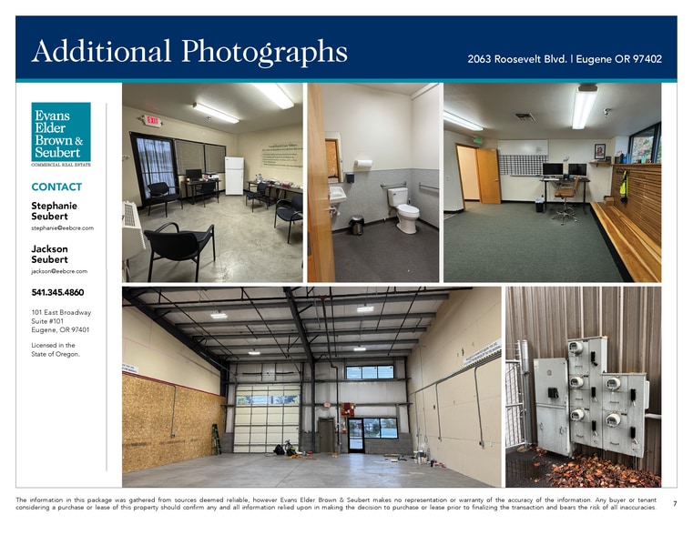 More Photos Of 2063 Roosevelt Blvd, Eugene Warehouse For Sale