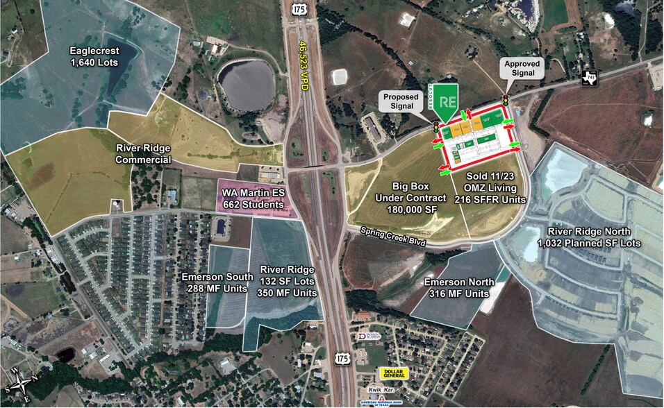 More Photos Of 1469 FM 741, Crandall Land For Lease