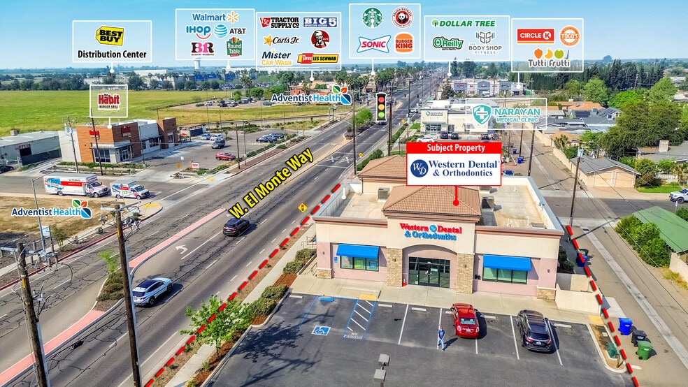 Primary Photo Of 285 W El Monte Way, Dinuba Medical For Sale
