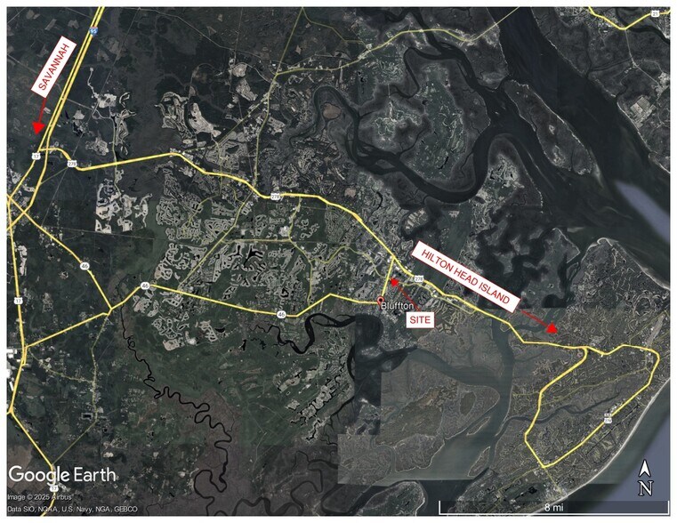 More Photos Of 4809 Bluffton Parkway, Bluffton Land For Sale