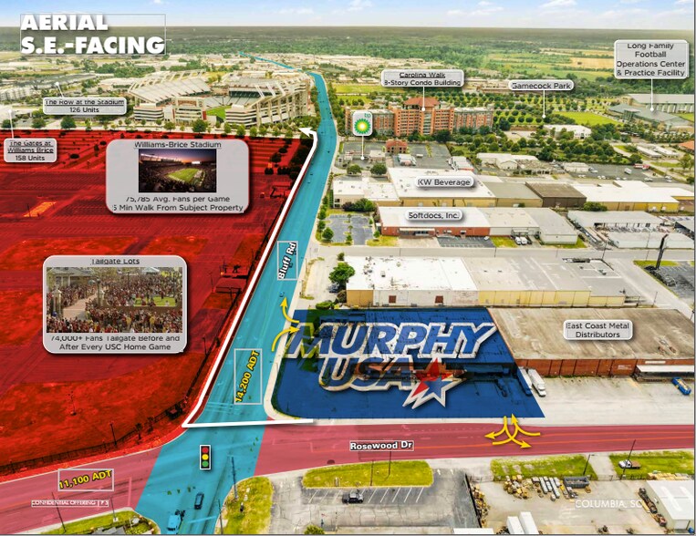 Primary Photo Of 711 Bluff Rd, Columbia General Retail For Sale