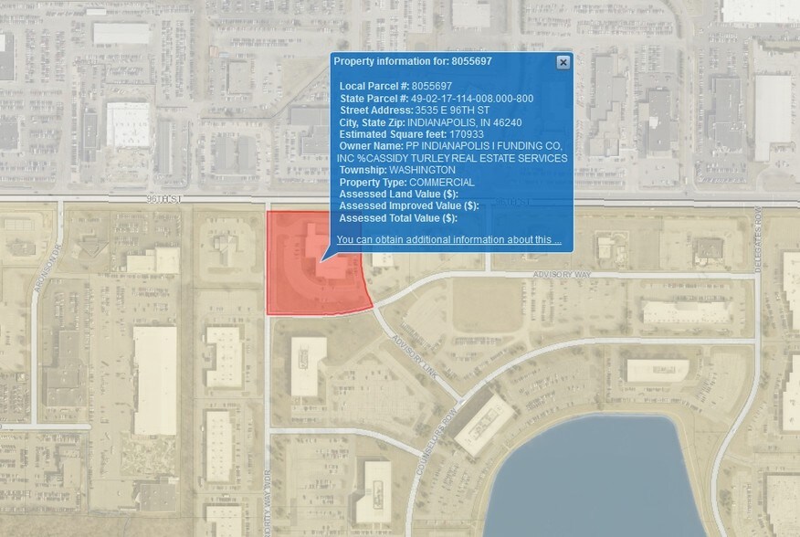 More Photos Of 3535 E 96th St, Indianapolis Office For Lease