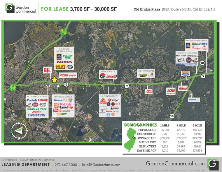 More Photos Of 1061-1099 Highway 9, Old Bridge Unknown For Lease
