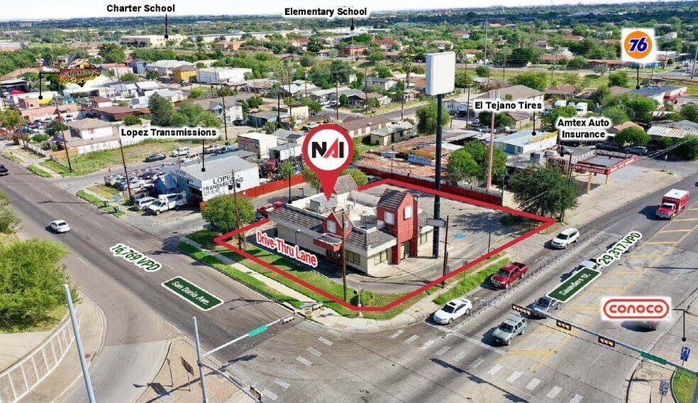 Primary Photo Of 3501 San Dario Ave, Laredo Fast Food For Lease