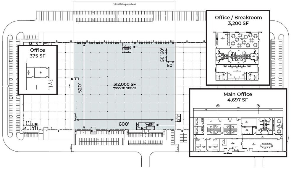 More Photos Of 440-480 Stateline Rd E, Southaven Warehouse For Lease