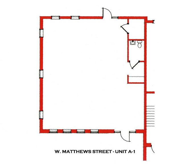 More Photos Of 211 W Matthews St, Matthews Office For Sale
