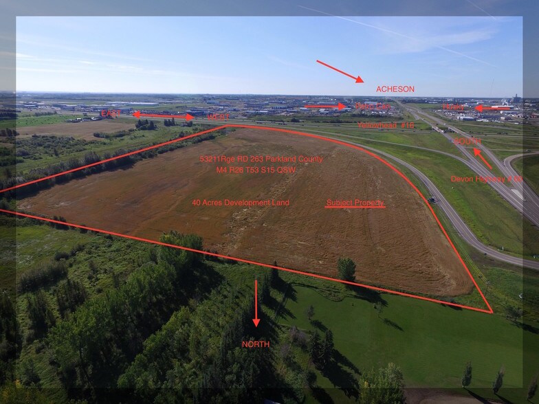 More Photos Of 53211 Range 263 Rd, Parkland County Land For Sale
