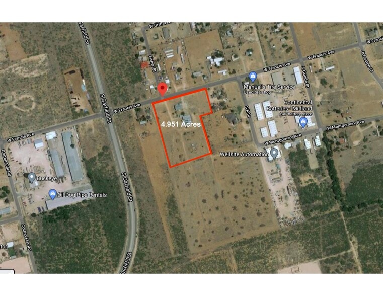 More Photos Of 1707 W Francis Ave, Midland Land For Sale