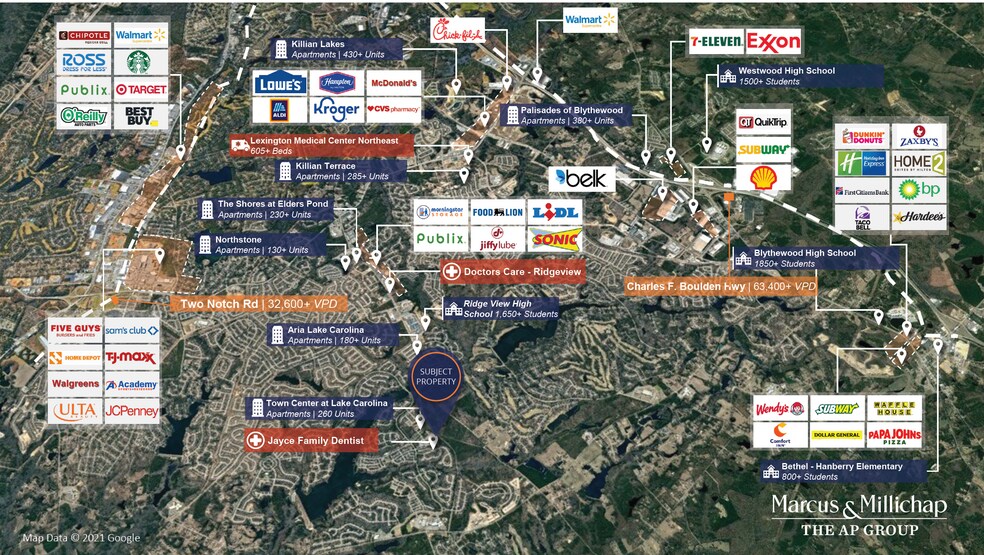 More Photos Of 300 Long Pointe Ln, Columbia Storefront Retail Office For Sale