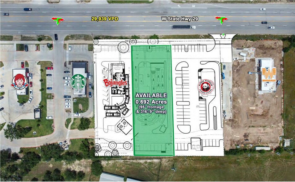 More Photos Of 13003 W State Highway 29, Liberty Hill Land For Lease