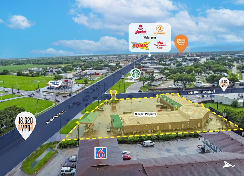 More Photos Of 3602 Houston Hwy, Victoria Storefront For Sale