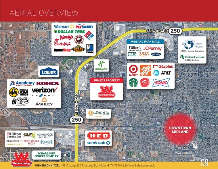 More Photos Of 5313 W Loop 250 N, Midland General Retail For Sale