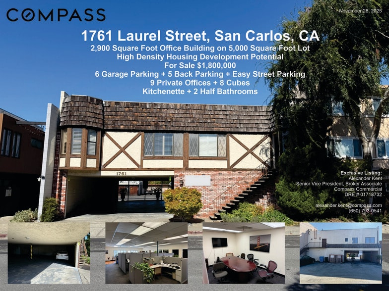 Primary Photo Of 1761 Laurel St, San Carlos Medical For Sale