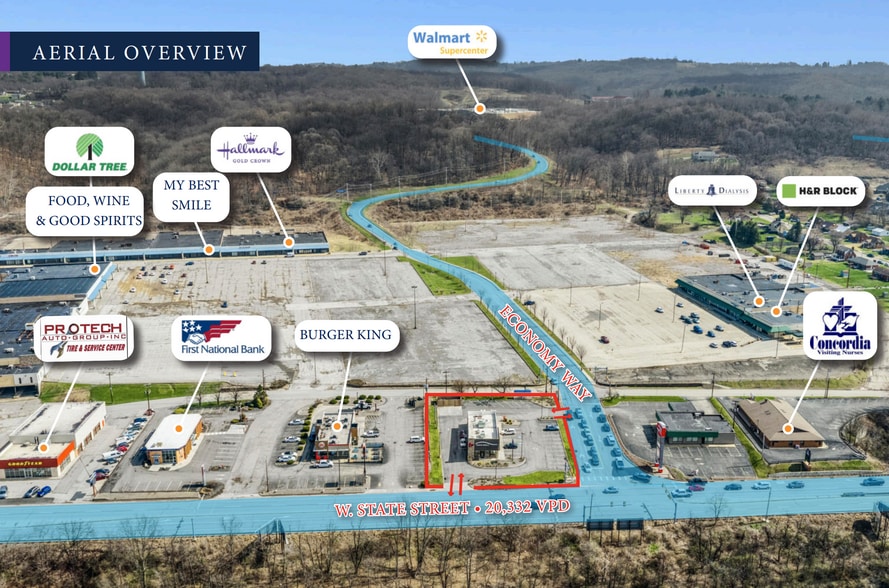 More Photos Of 1680 W State St, Baden Fast Food For Sale