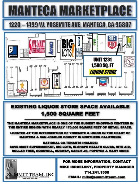 More Photos Of 1231-1325 W Yosemite Ave, Manteca Freestanding For Lease