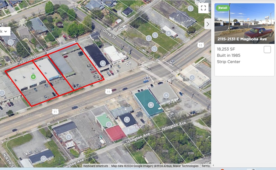 More Photos Of 2115-2131 E Magnolia ave, Knoxville Storefront For Sale