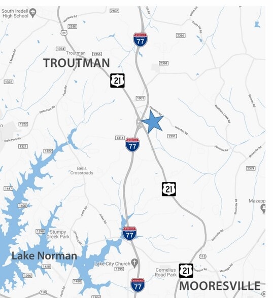 More Photos Of I-77 & Charlotte Hwy, Troutman Land For Sale