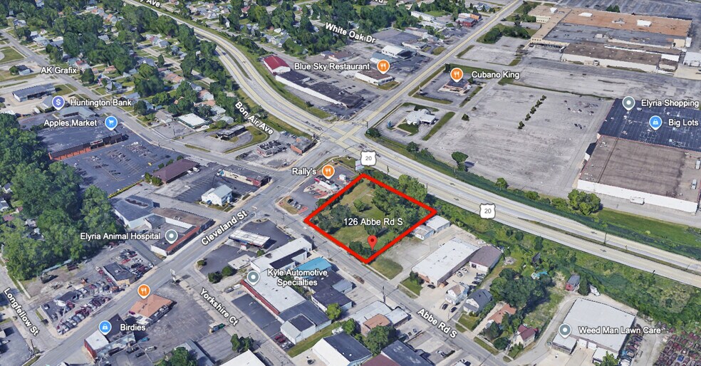 Primary Photo Of 126 S Abbe Rd, Elyria Land For Lease