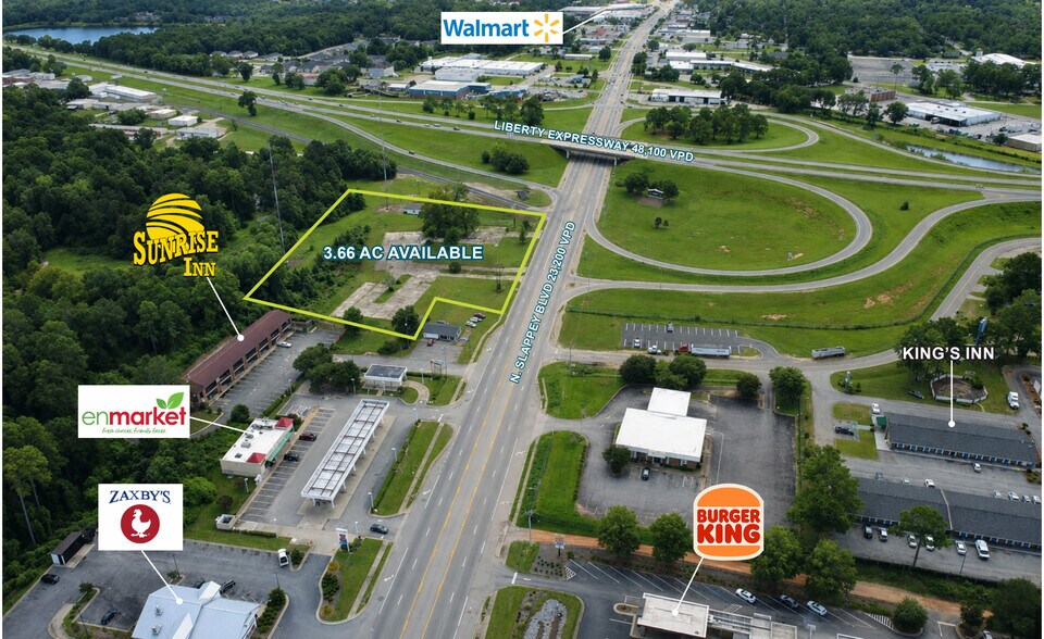 More Photos Of 2702 N Slappey Blvd, Albany Land For Lease