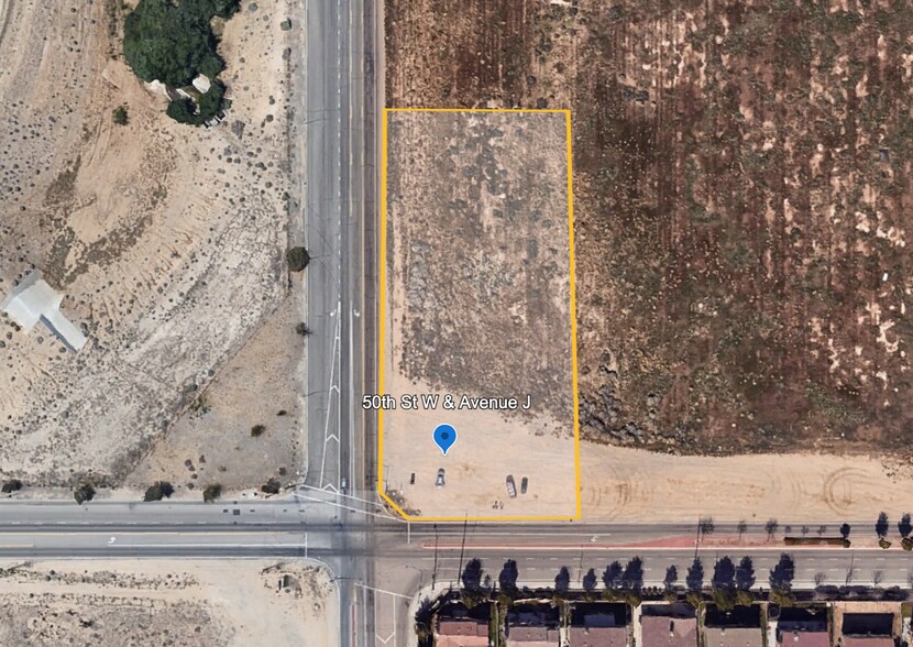 More Photos Of Avenue J & 50th Street West, Lancaster Land For Lease