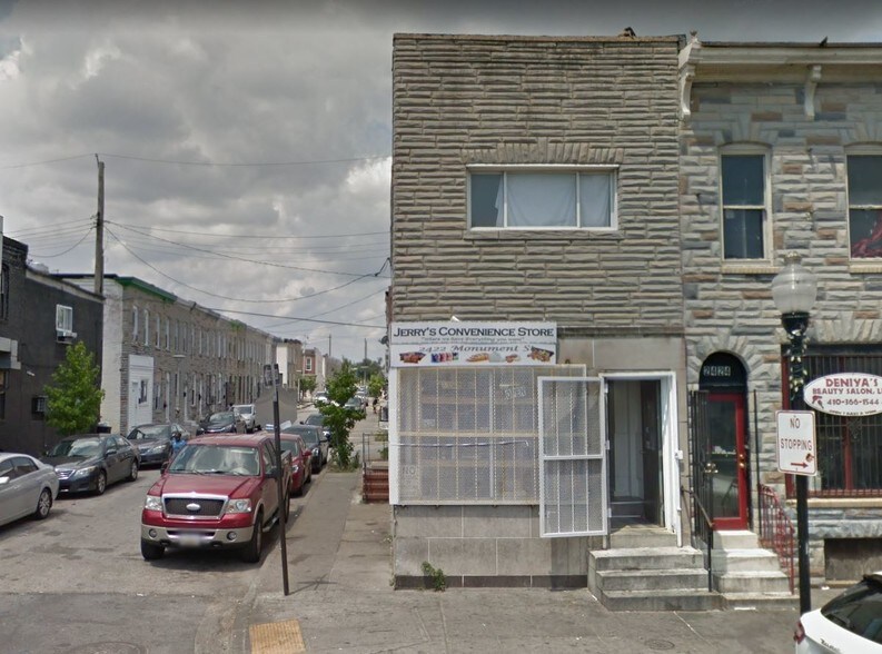 Primary Photo Of 2422 E Monument St, Baltimore Storefront Retail Residential For Sale