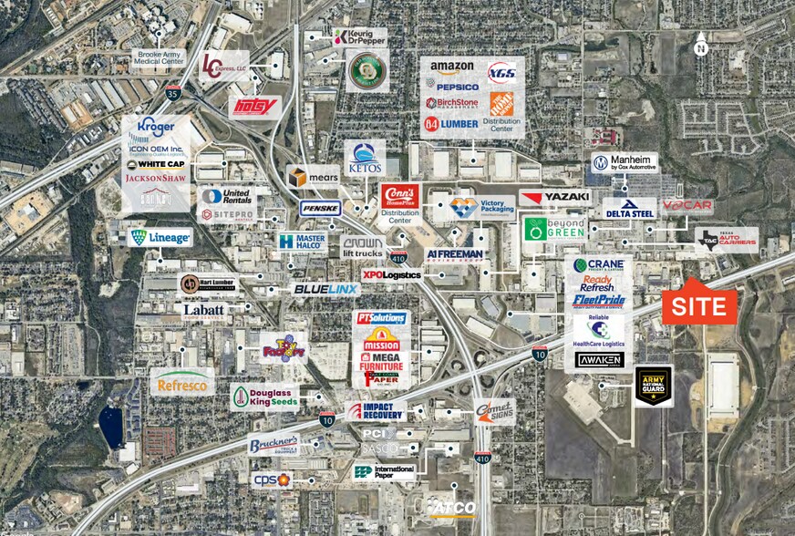 More Photos Of I-10 East, San Antonio Land For Sale